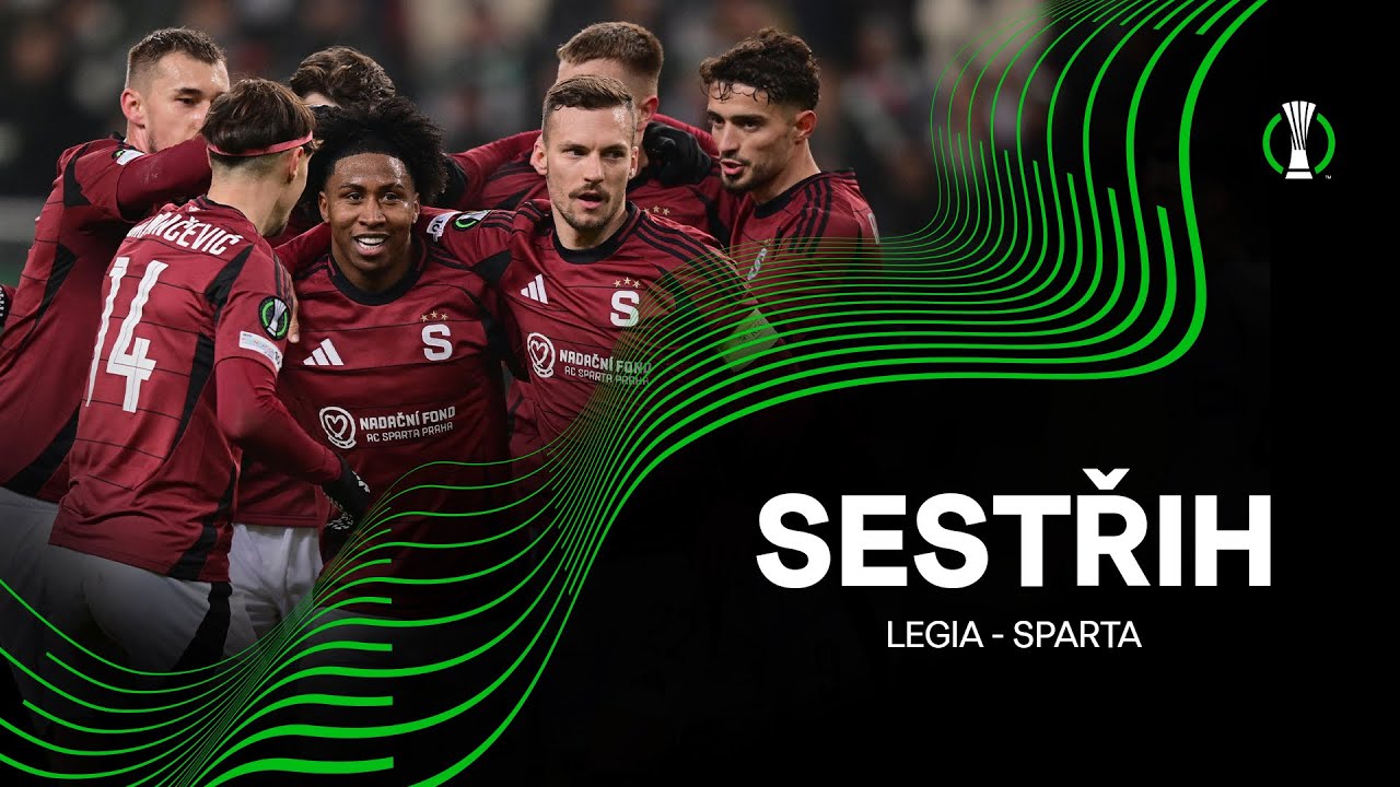 SESTŘIH | Legia - Sparta 0:1