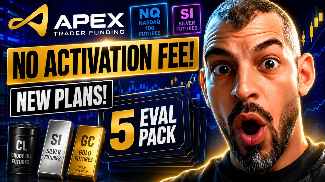 NO ACTIVATION FEE Apex Trader Funding Plans & Eval 5 Packs?