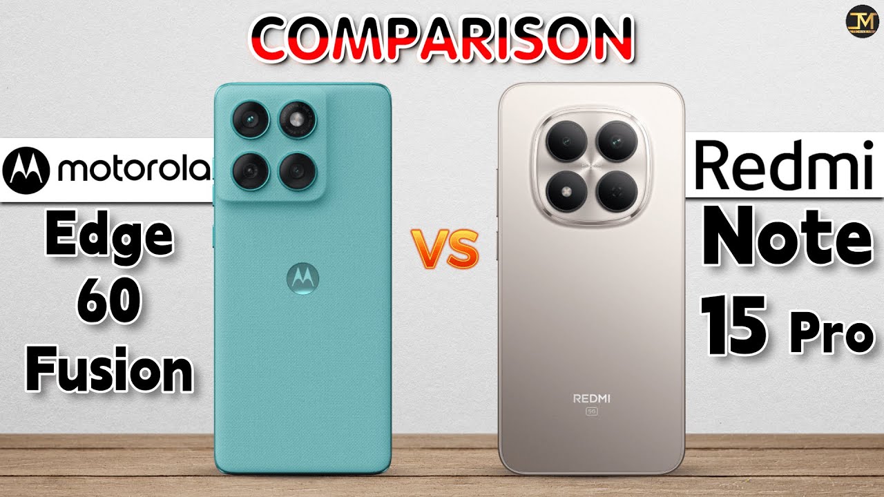 REDMI Note 15 Pro vs MOTOROLA Edge 60 Fusion : Best Phone Under 30000🤔😯
