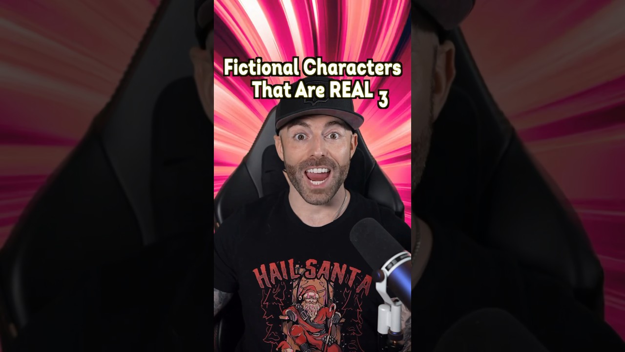 Fictional Characters That Were Based on REAL People 3! #shorts