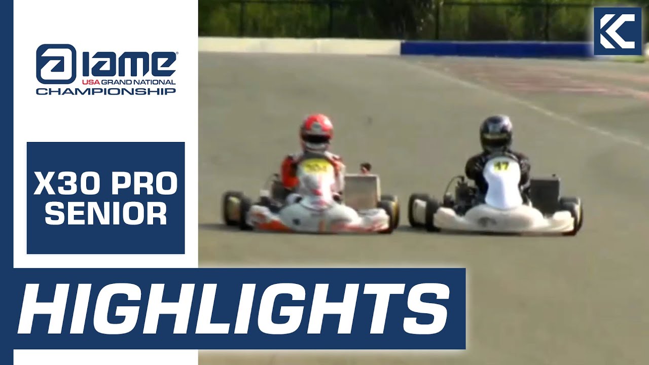 2023 IAME USA Grand National Championship Highlights: X30 Pro Senior