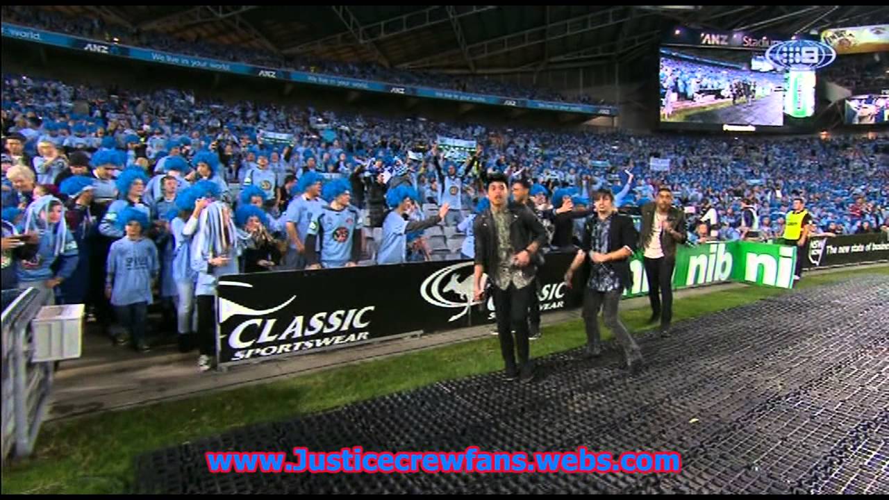 Justice Crew On The State Of Origin 18/06/14