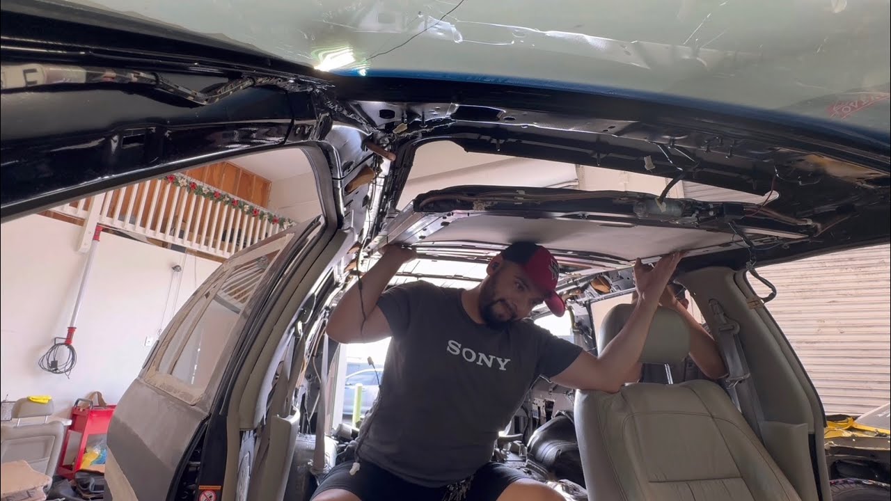 Update!! Removing the Sunroof assembly on my Infiniti Qx4