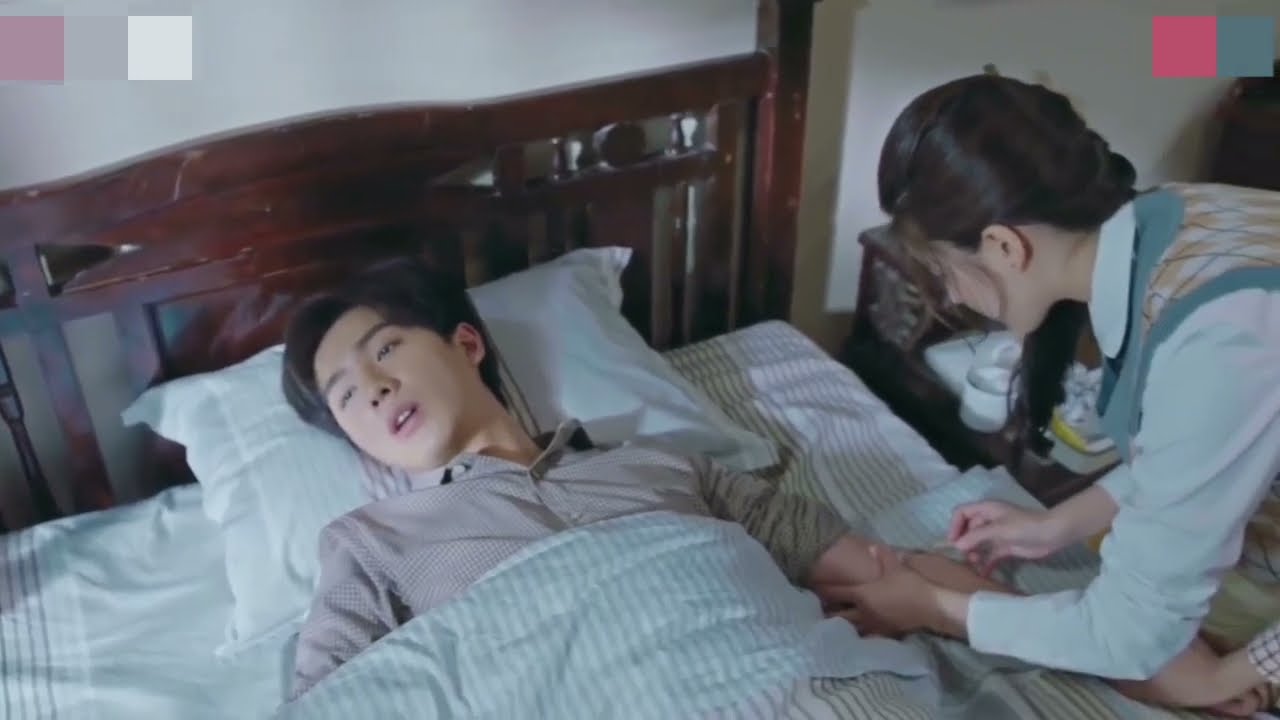 the handsome man's illness is getting worse/Prodigy healr eps.8/drama sick male lead scene#sick #ill