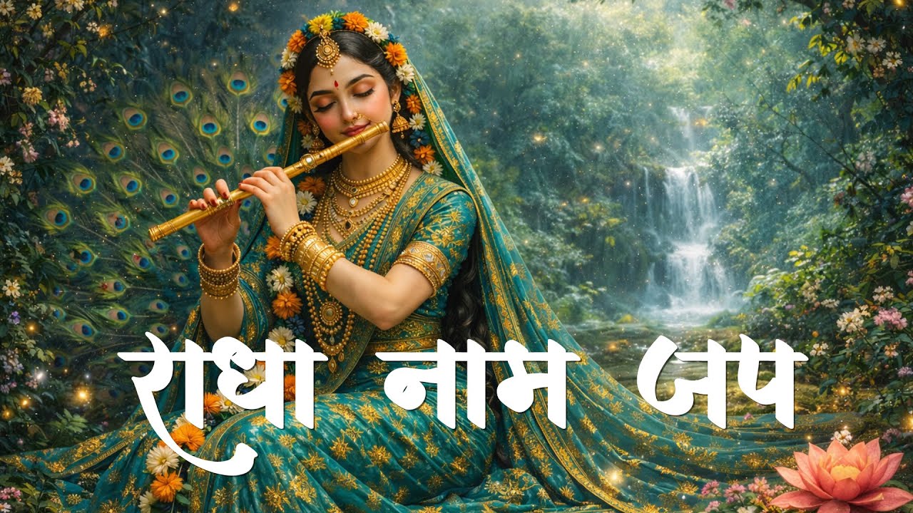 Radha Naam Jap | मन को शांति देने वाला भक्ति जाप | Radha Naam Dhara