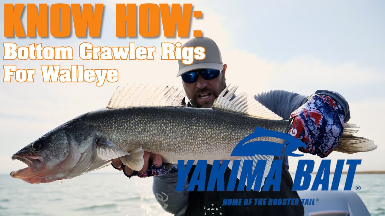 How to use Bottom Walker and Crawler Harness Rigs for Walleye