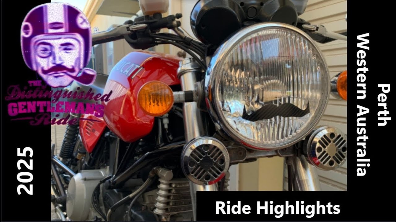 The Distinguished Gentleman's Ride Perth 2025 Highlights DGR