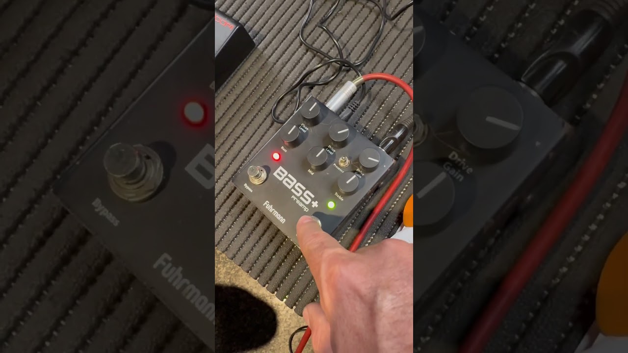 Pedal Pr&eacute; Amp Bass+ Fuhrmann