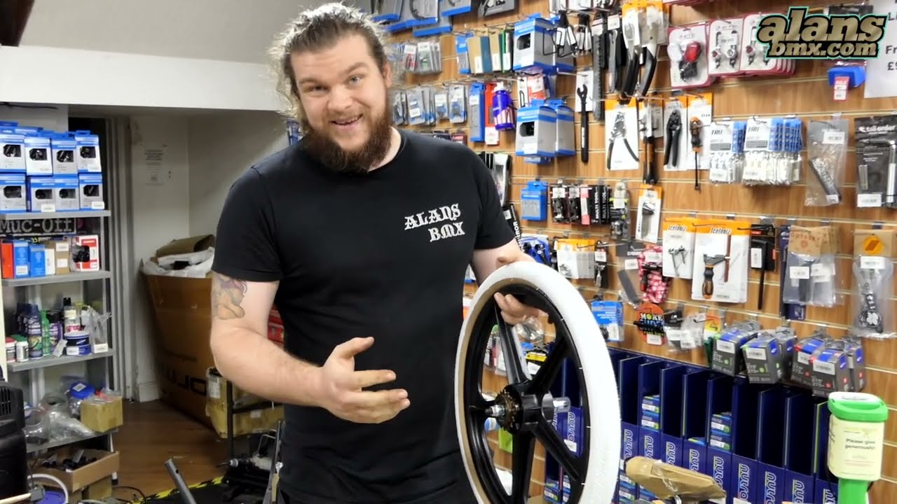 Alans BMX: как установить шины на диски Skyway Tuff