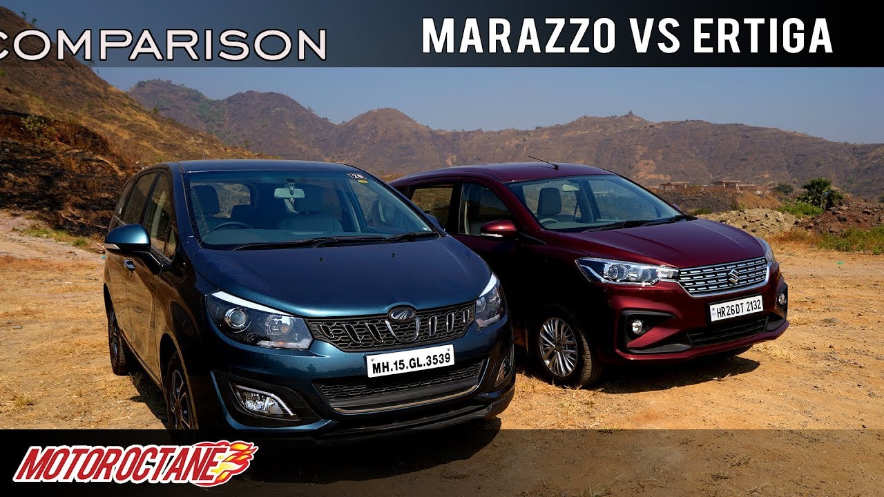 Mahindra Marazzo vs Maruti Ertiga 2018 Comparison | Hindi | MotorOctane