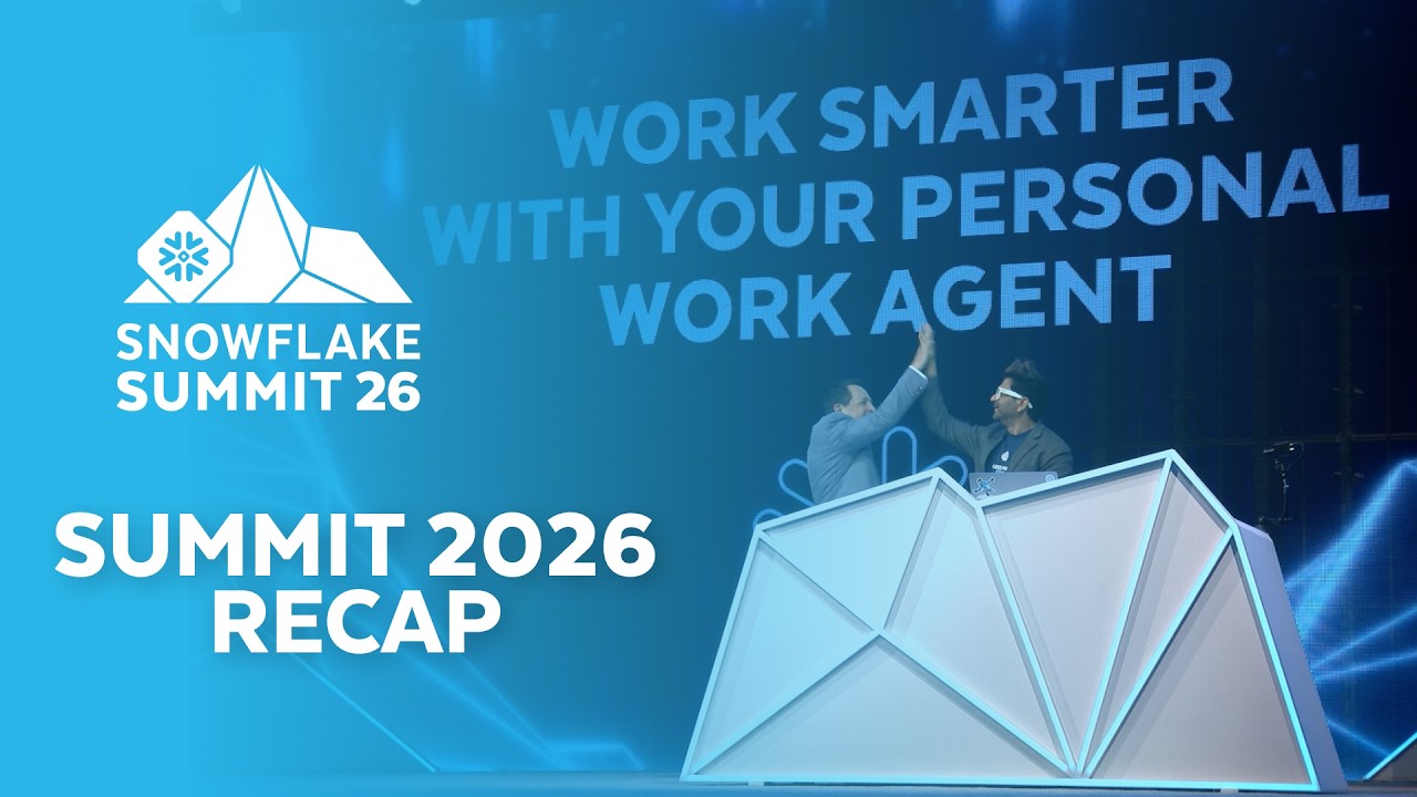 Основные моменты конференции Snowflake Summit 2026