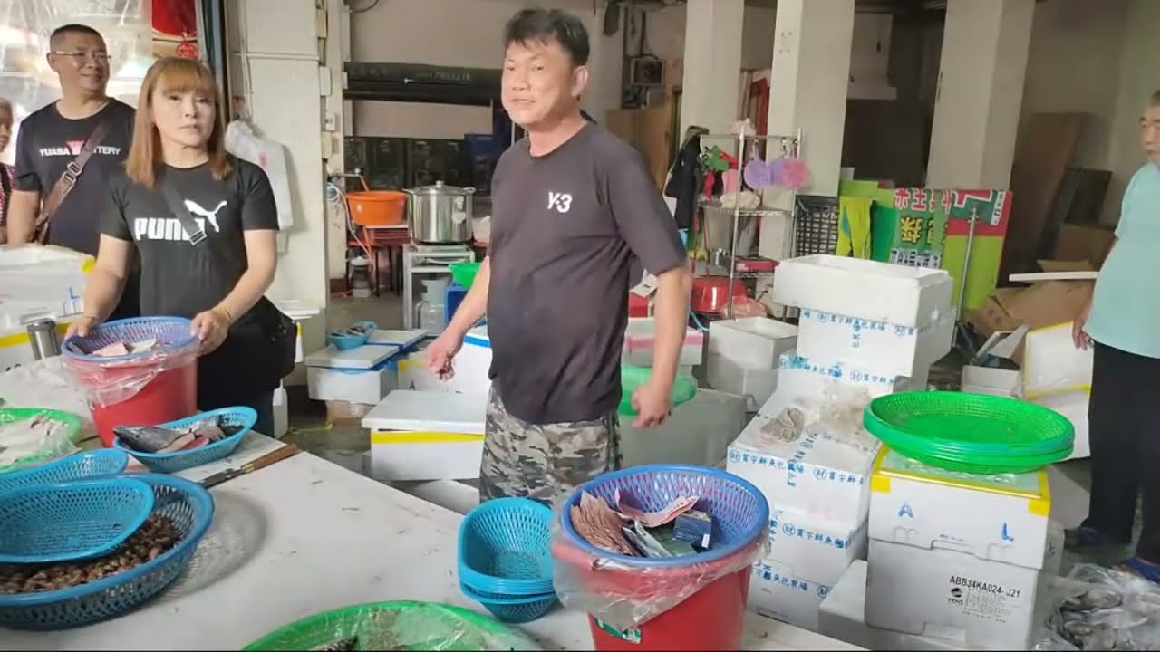 帥老爸最愛黑白賣 中彰海王子彰化和美海鮮叫賣