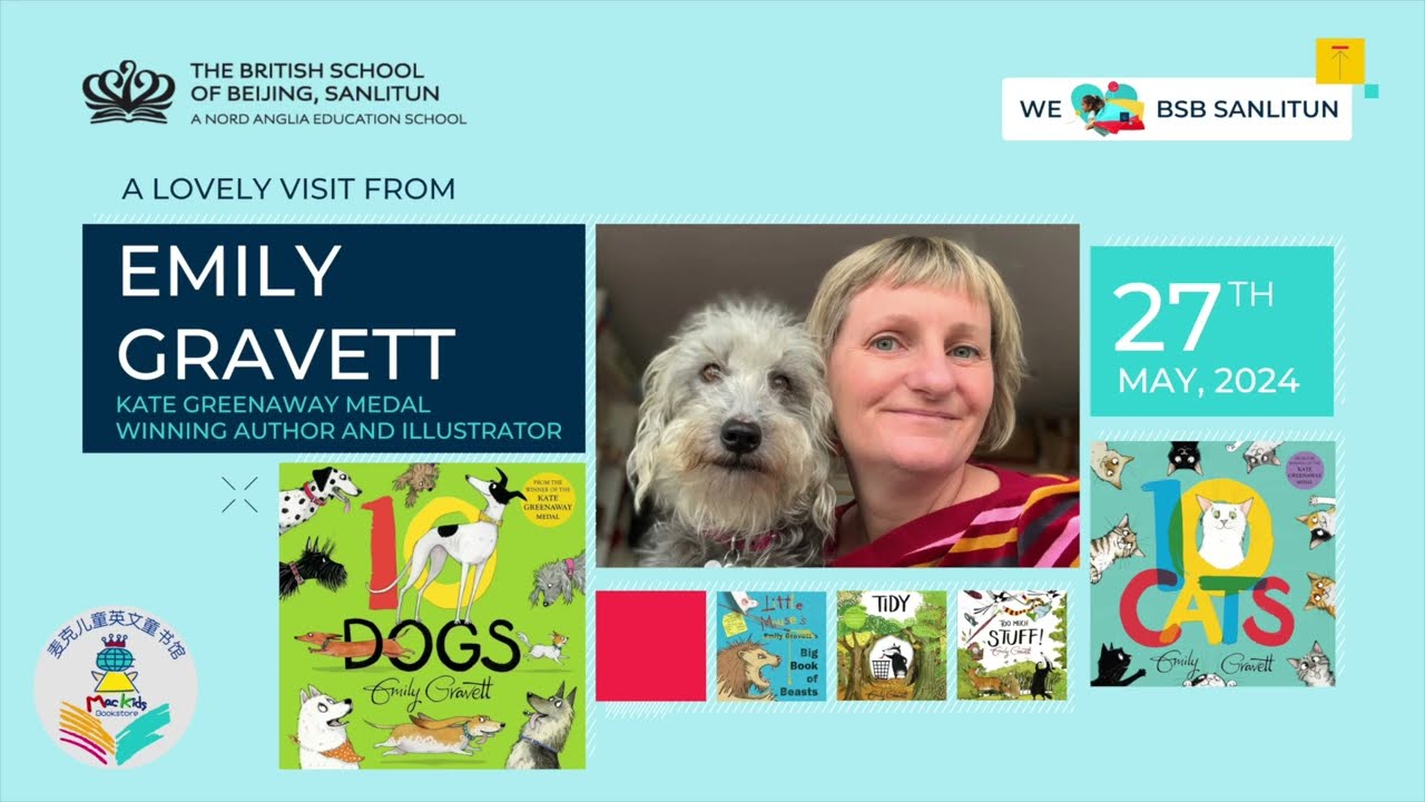 A Lovely Visit from Emily Gravett!