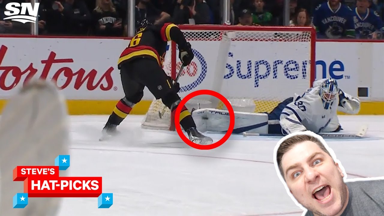 NHL Plays Of The Week: HE MADE THAT SAVE ON A 2-ON-0!? | Steve's Hat-Picks