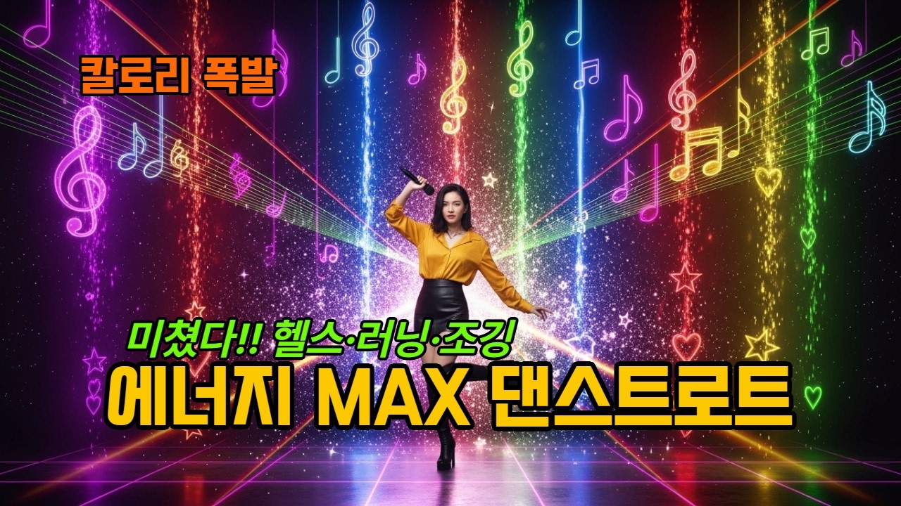 🔥미쳤다!! 헬스·러닝·조깅 에너지 MAX 댄스트로트 | 칼로리 폭발 비트 전투력 MAX 플레이리스트