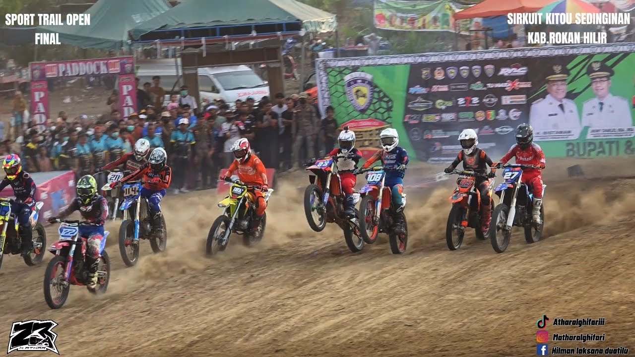 FINAL SPORT TRAIL OPEN‼️SIRKUIT KITOU SEDINGINAN‼️