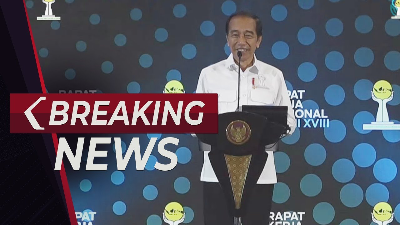 BREAKING NEWS - Sambutan Presiden Jokowi di Rakernas HIPMI XVIII