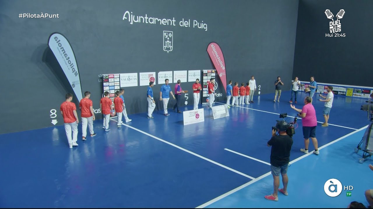 Frontó El Puig 04/06/2022. Pilota Valenciana.