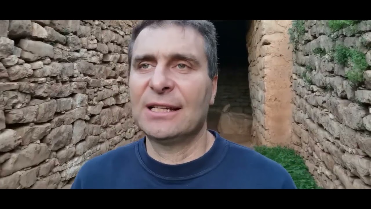 In the impressive ancient tomb of Tiryns