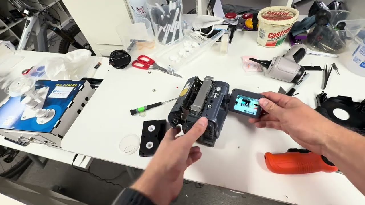 Restoring Hi8 Camcorder Tape with Sticky Shed Syndrome