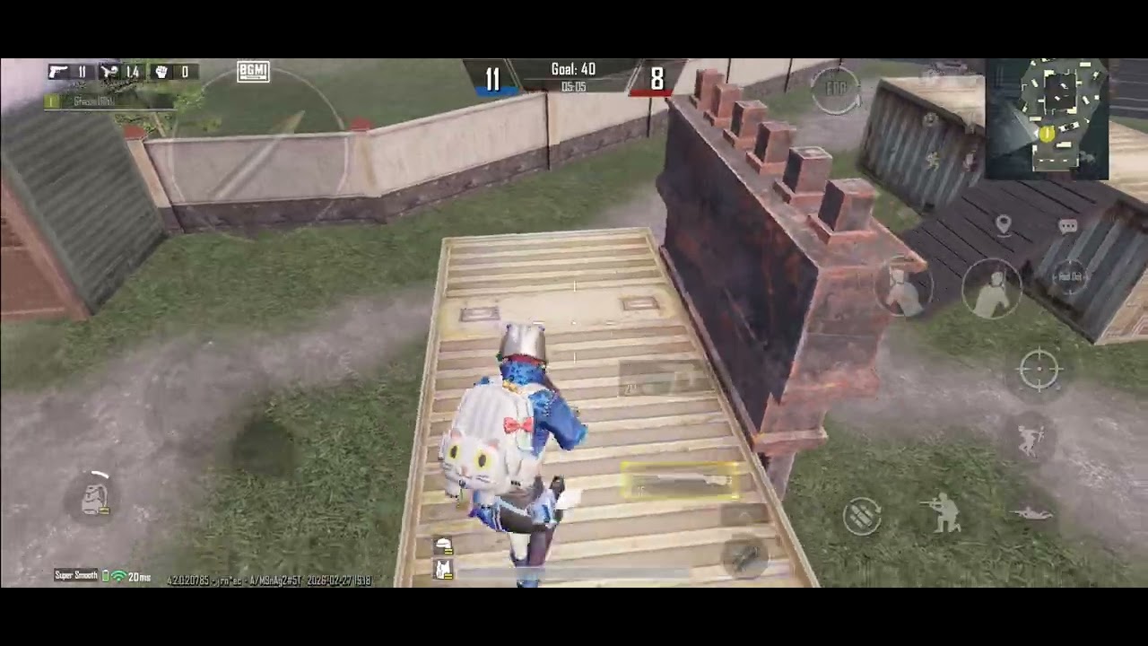 BGMI 1v2 TDM M24 Gameplay on iPhone 15 🔥🔥