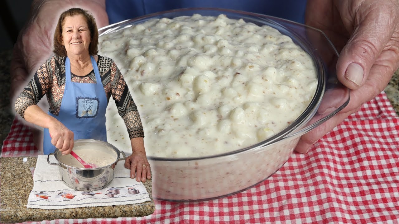 A CANJICA MAIS CREMOSA DO MUNDO  VOCÊ PRECISA FAZER ESSA RECEITA! (COM LEITE NINHO)