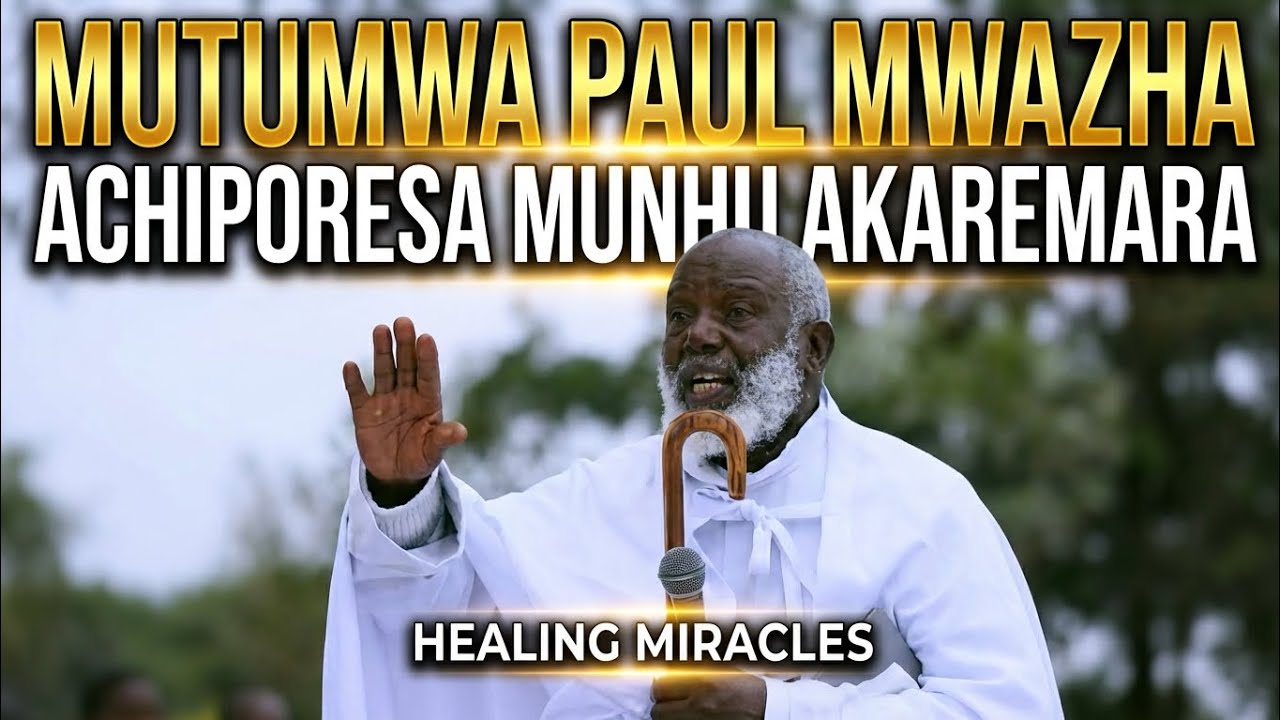 Mutumwa Paul Mwazha achiporesa munhu akaremara