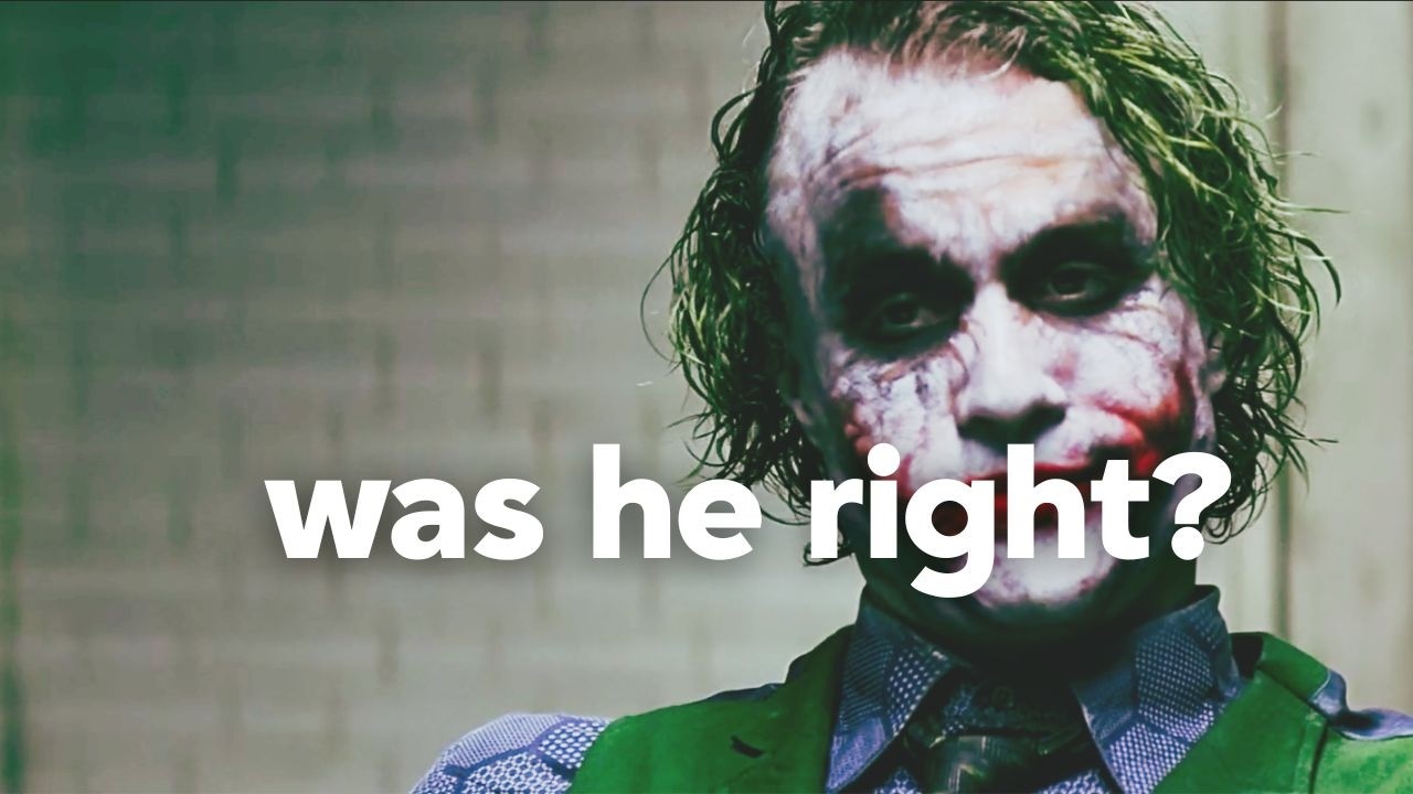 Nolan's Dark Knight Trilogy || Are Heroes Suckers?
