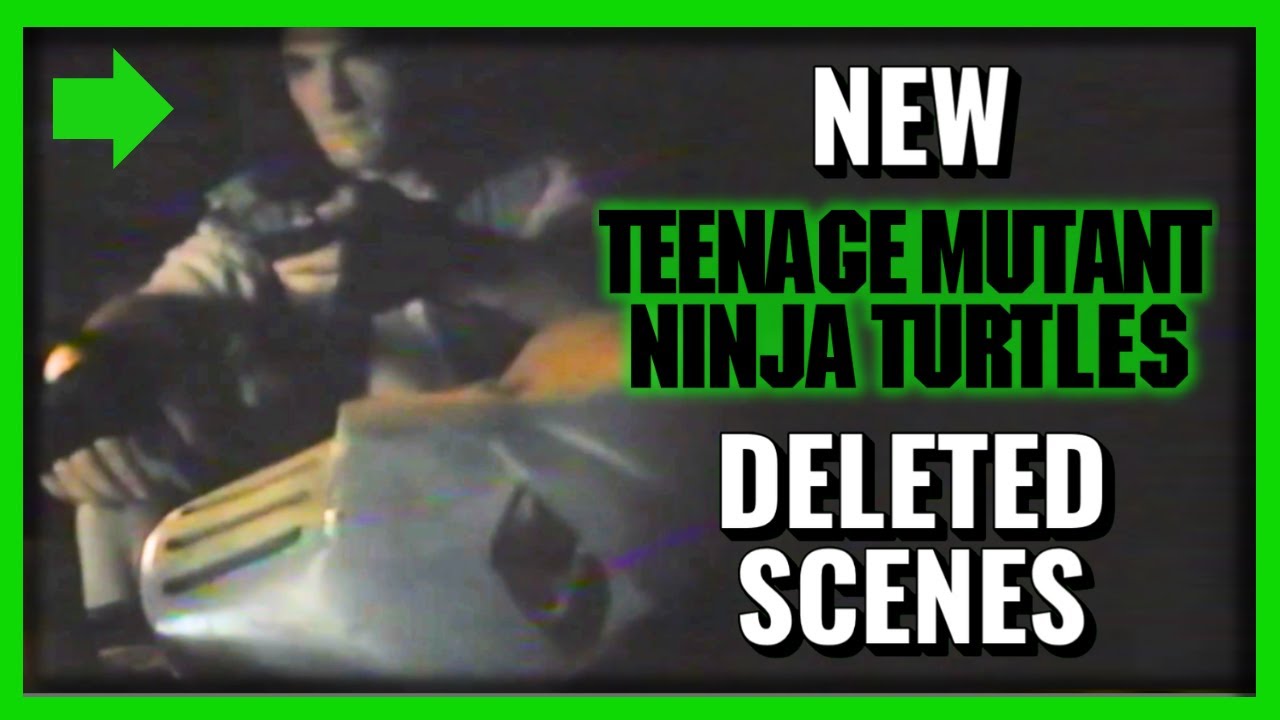 NEW Deleted Scenes from Ninja Turtles 1990 Movie DISCOVERED! (Turtle Power 2 Documentary)