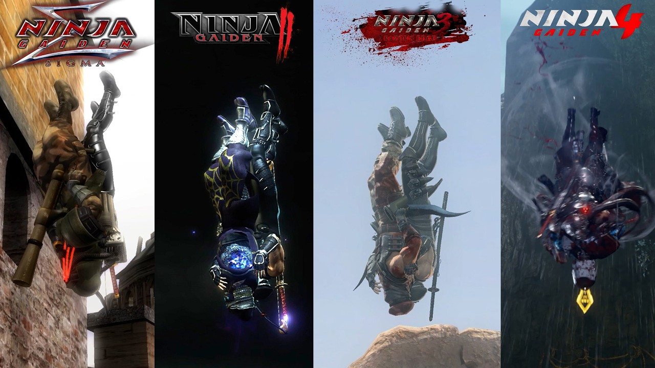 The Rise and Fall of Ninja Gaiden | 1–4 Comparison & Analysis
