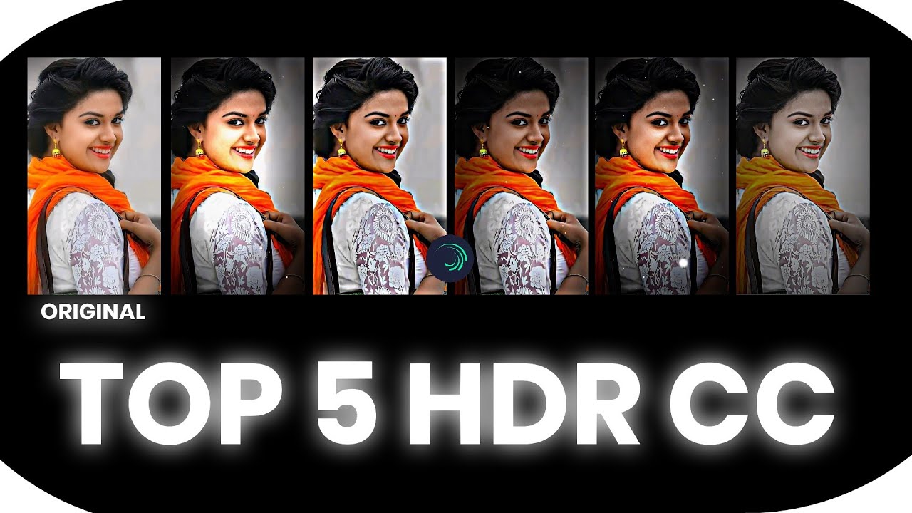 TOP 5 HDR CC PRESETS // ALIGHT MOTION 🔑 2023 NEW HDR CC PACK