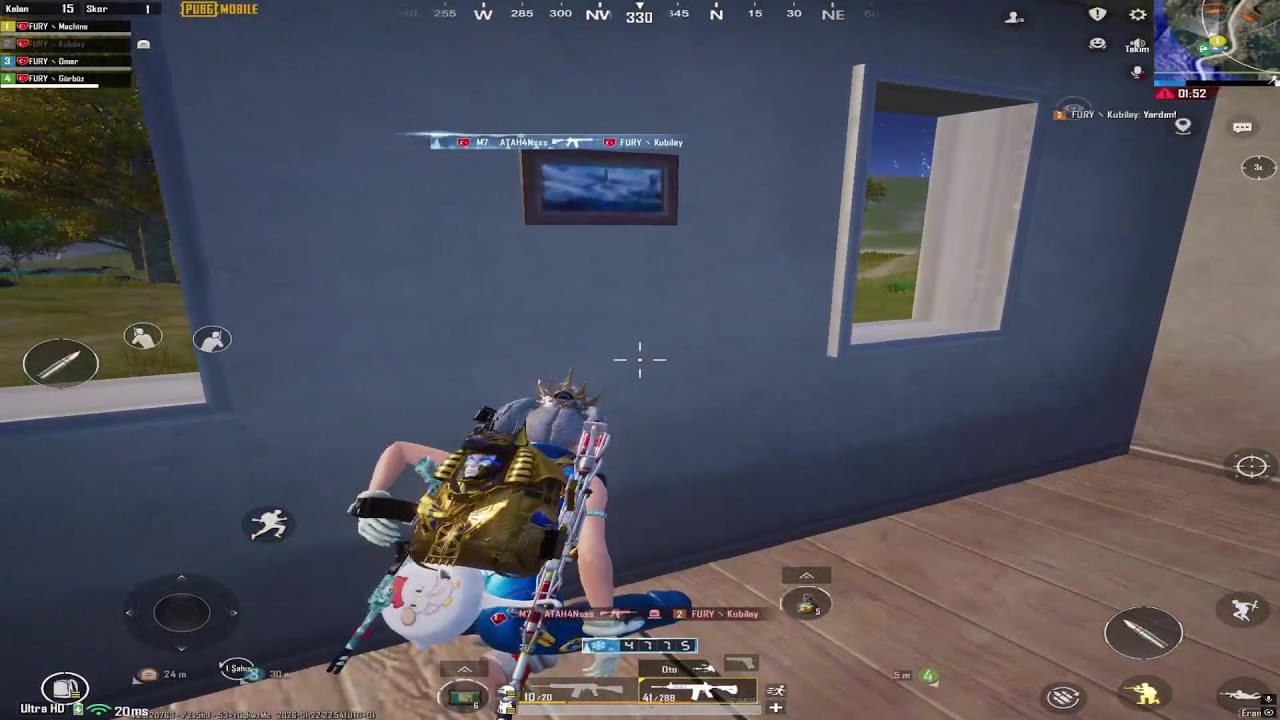 FURY MACHİNE HESABINDA HEDEF İLK 5 ZİRVE SAVAŞI RANKED ULTİMATE ROYALE
