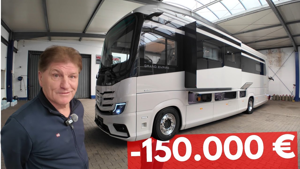 WOHNMOBIL -150.000 € muss weg ALBERT (72) trennt sich schweren Herzens Morelo Grand Empire