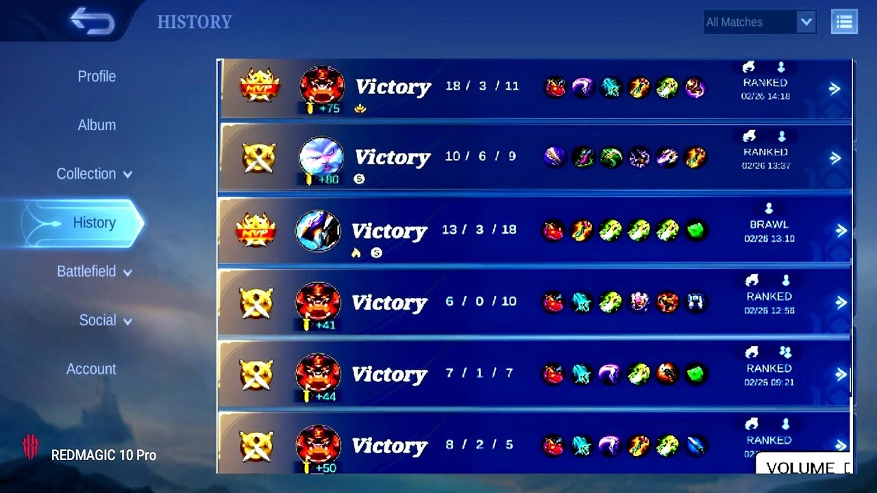 Unstoppable WinStreak | 18–3–11 | MLBB JawHead Hyper GamePlay | Legendary + MVP