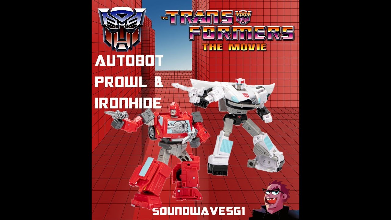 Transformers: Studio Series 86 Buzzworthy Bumblebee Ironhide & Prowl