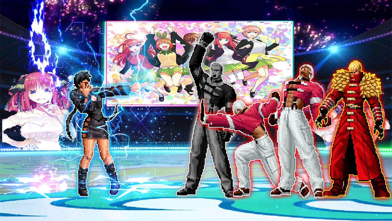 Thunder Shermie VS Super Yashiro Team | .M.U.G.E.N.