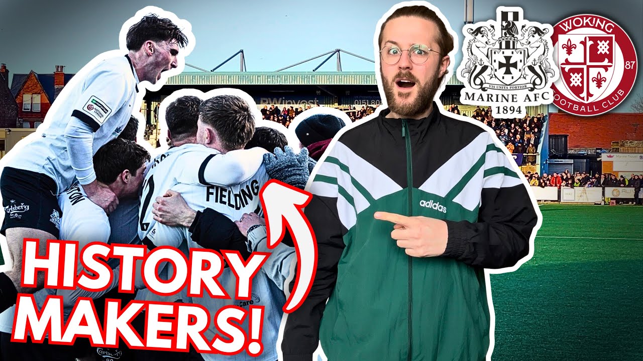 The Moment Marine Make The FA TROPHY SEMI FINAL For The FIRST TIME In 34 YEARS!! 😱🏆