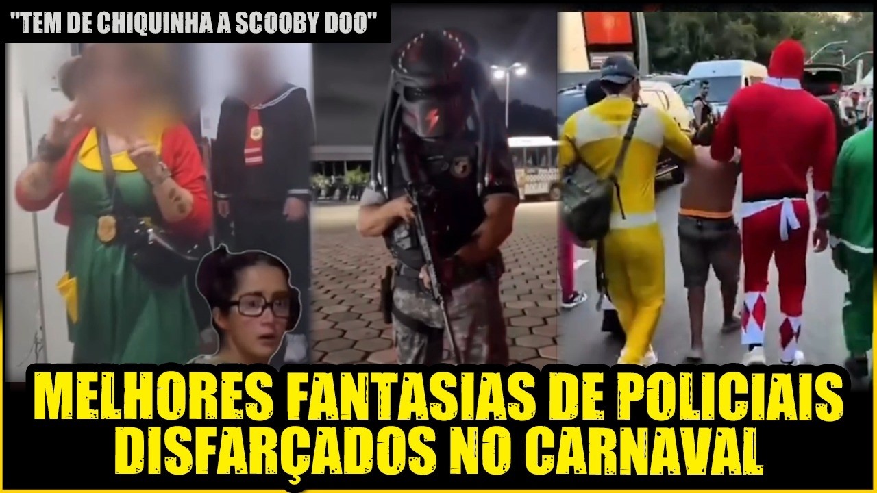 POLICIAIS DISFARÇADOS PRENDEM NO CARNAVAL