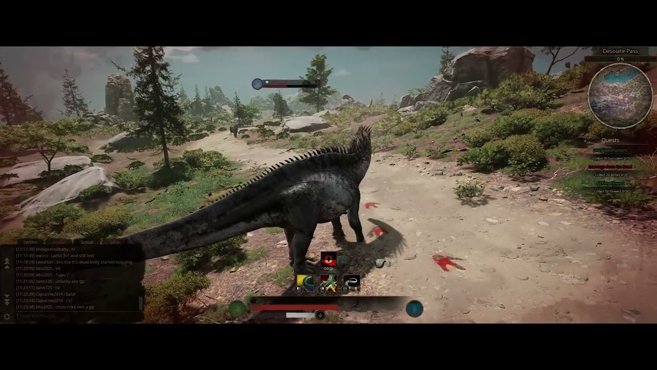 Path of Titan amarg duo vs rex (official servers)