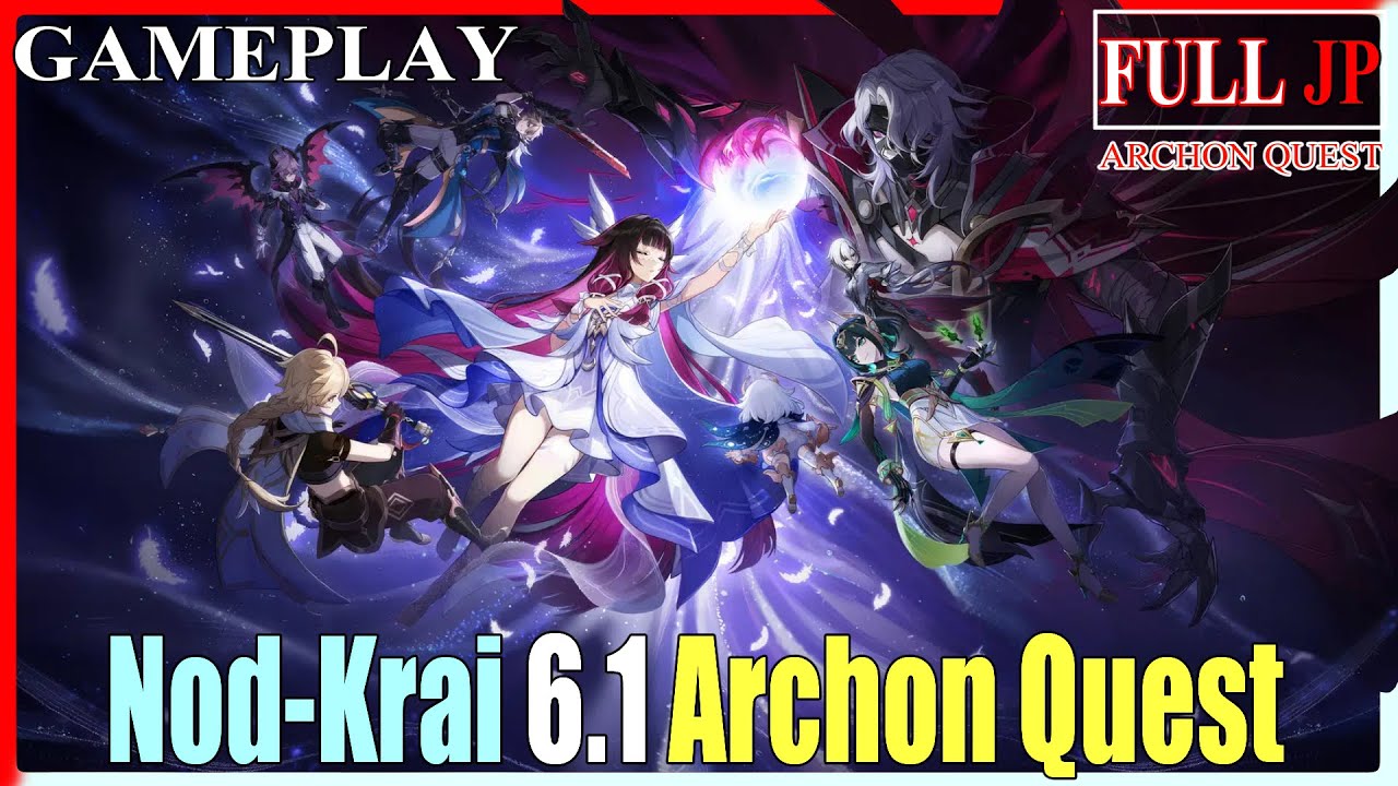 Nod-Krai 6.1 Archon Quest FULL [JP DUB] [ENG SUB] | Genshin Impact 6.1