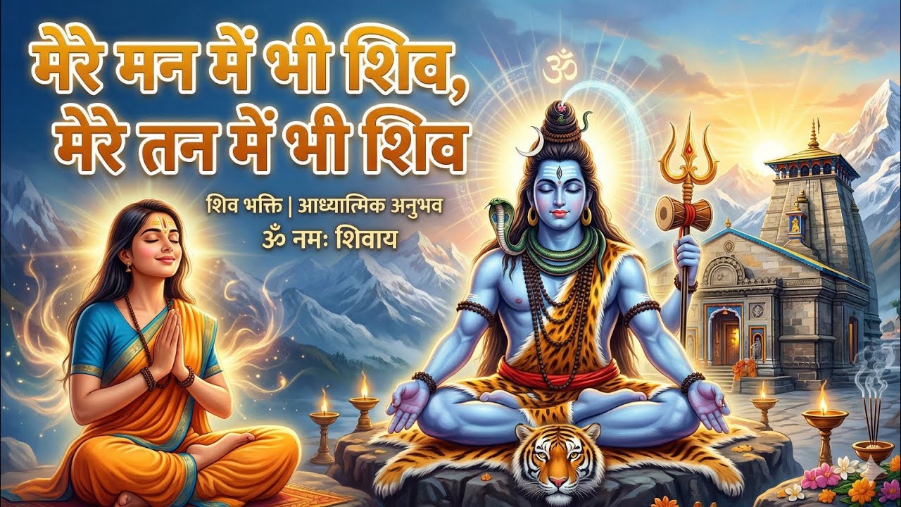 मेरे मन में भी शिव मेरे तन में भी शिव | Shiv Naam Bhajan | Shiva Bhakti Song | Shiv Dhun | शिव भजन