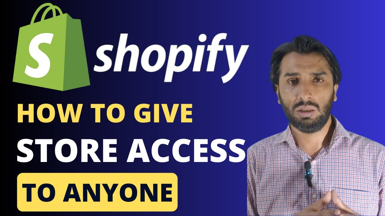 How to Give Shopify Store Access to Staff / Developer | User & Permission Setting | #shopify
