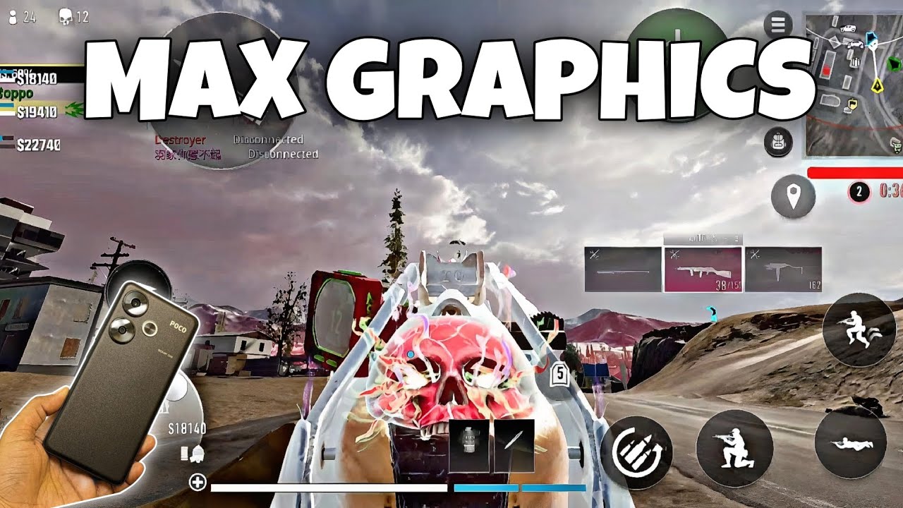 POCO F6 WARZONE MOBILE VERDANSK MAX GRAPHICS GAMEPLAY | WZM YESs