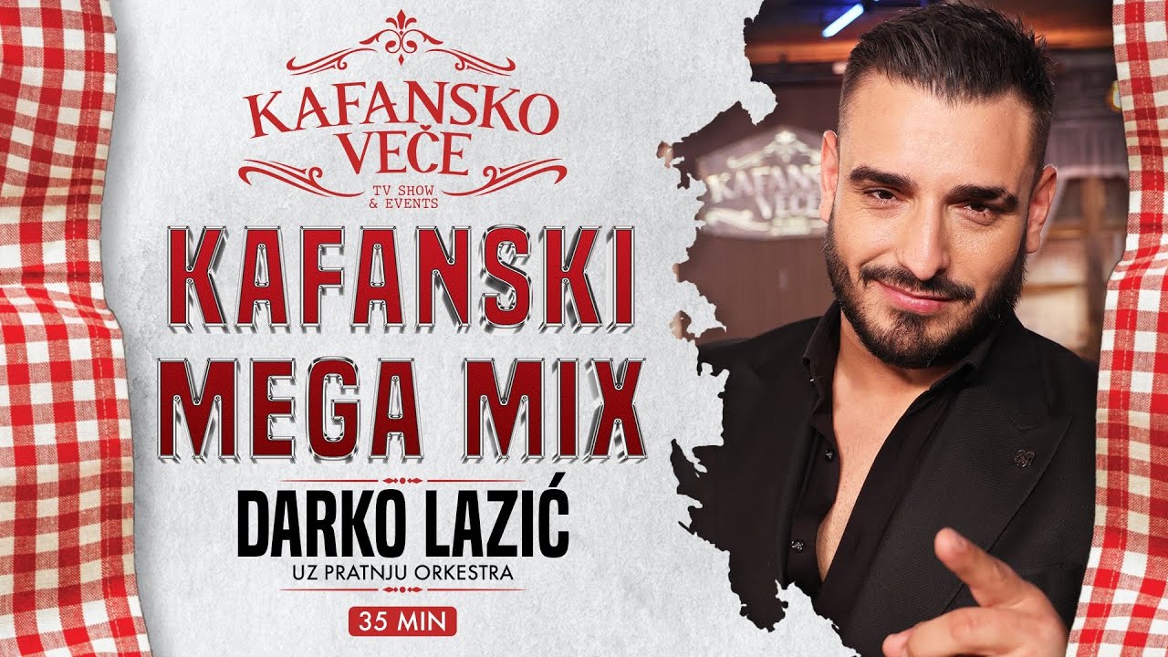 DARKO LAZIC - KAFANSKI MEGA MIX 35 | MIN | UZIVO  (ORK MARKO DJUKIC) |2024|KAFANSKO VECE