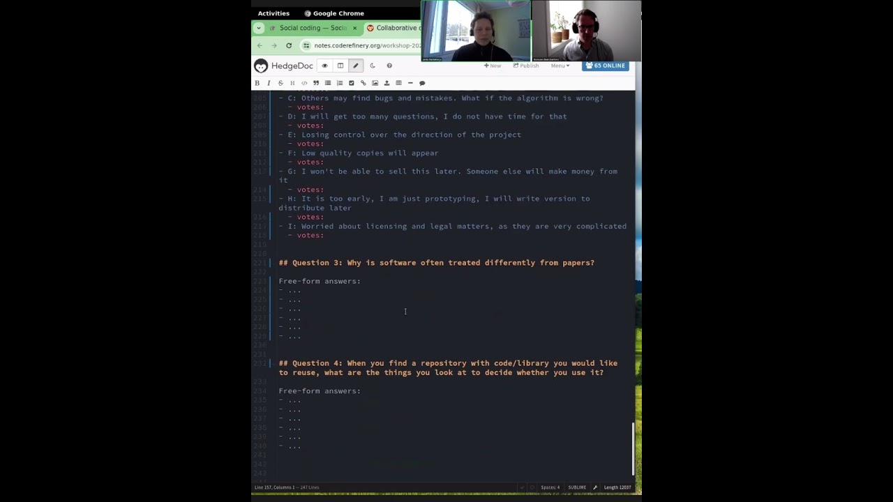 4.3 Social coding - CodeRefinery 2024 Mar
