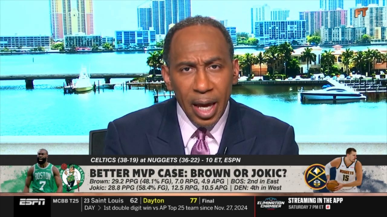 FIRST TAKE | Jaylen Brown vs Nikola Jokic: Who win MVP? - Stephen A. predicts Celtics vs Nuggets