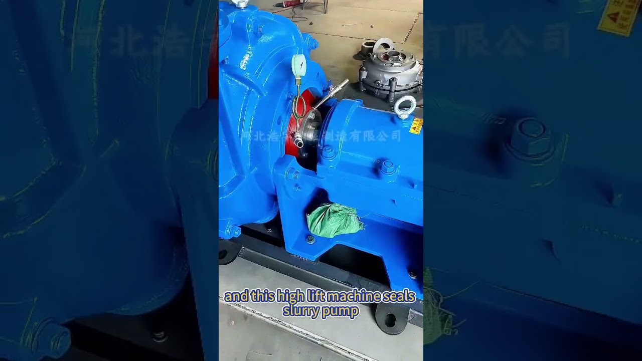 How to solve the problem of slurry pump leakage?Machine seal slurry pump