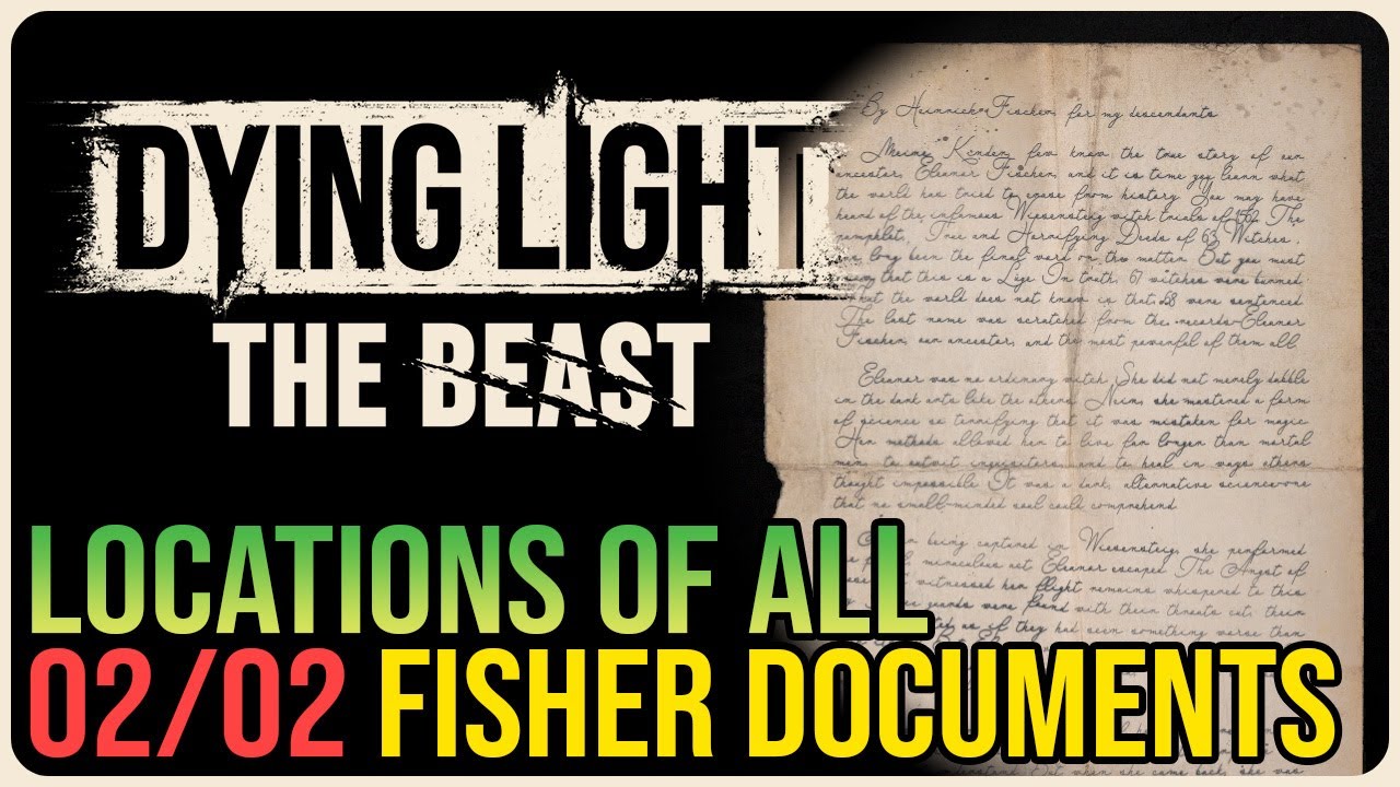 All Fisher Family Documents &ndash; Dying Light: The Beast