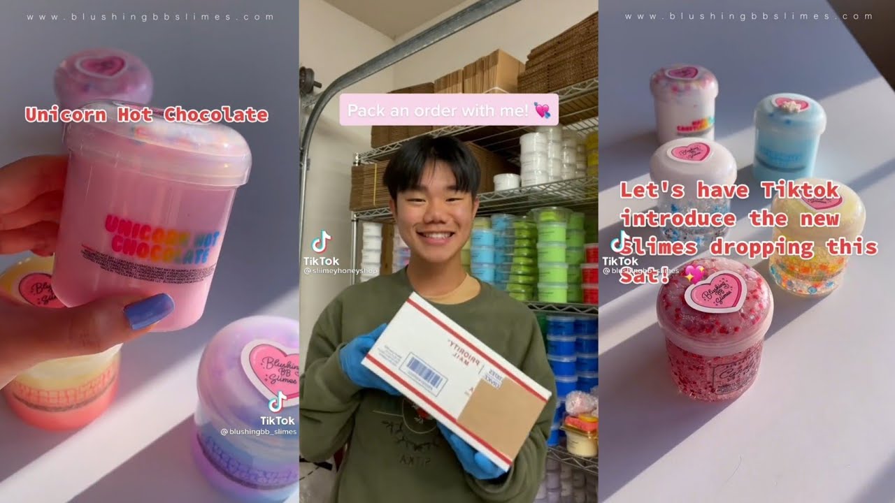 Slime Small Business -Tik tok Compilation
