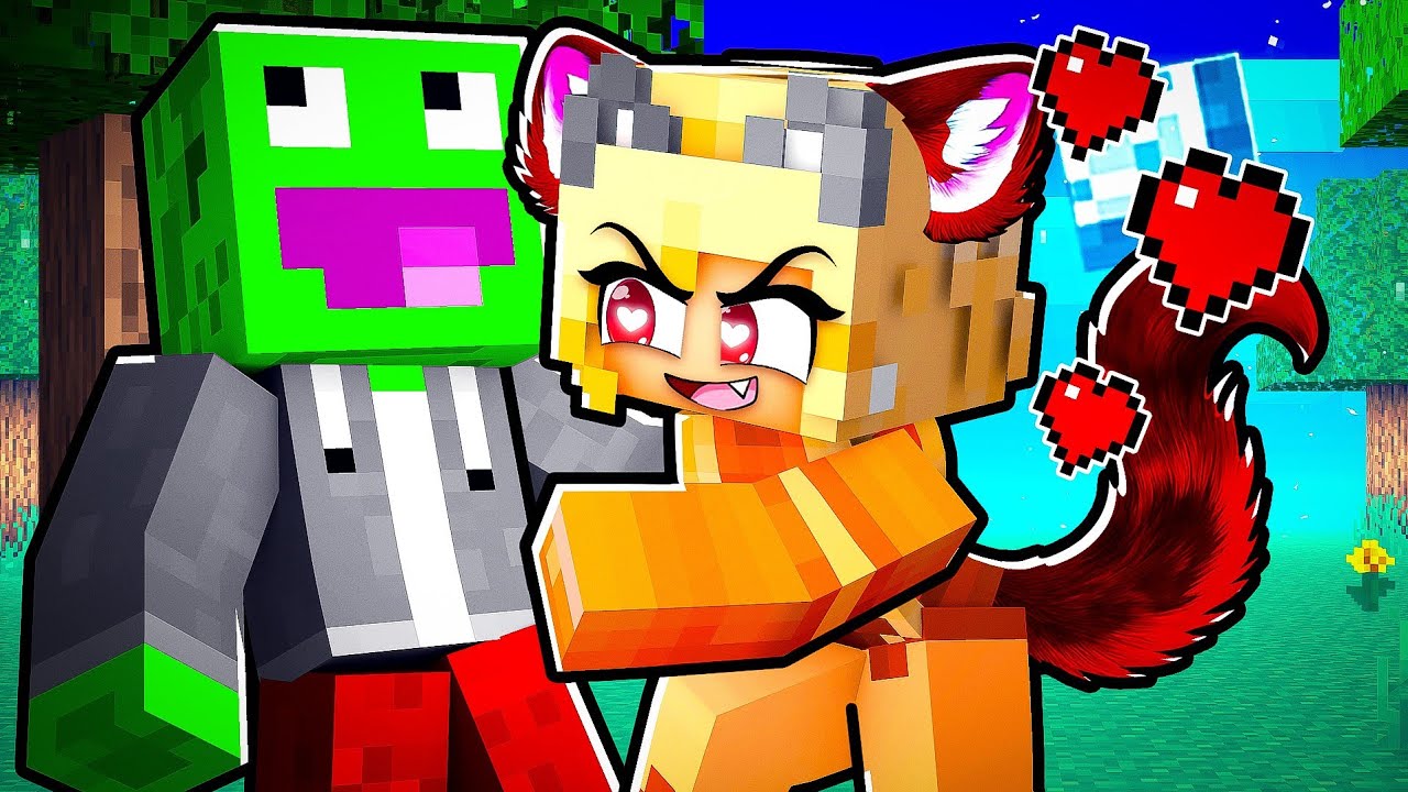 RANDKA z DZIEWCZYNĄ WILKOŁAKIEM w Minecraft!